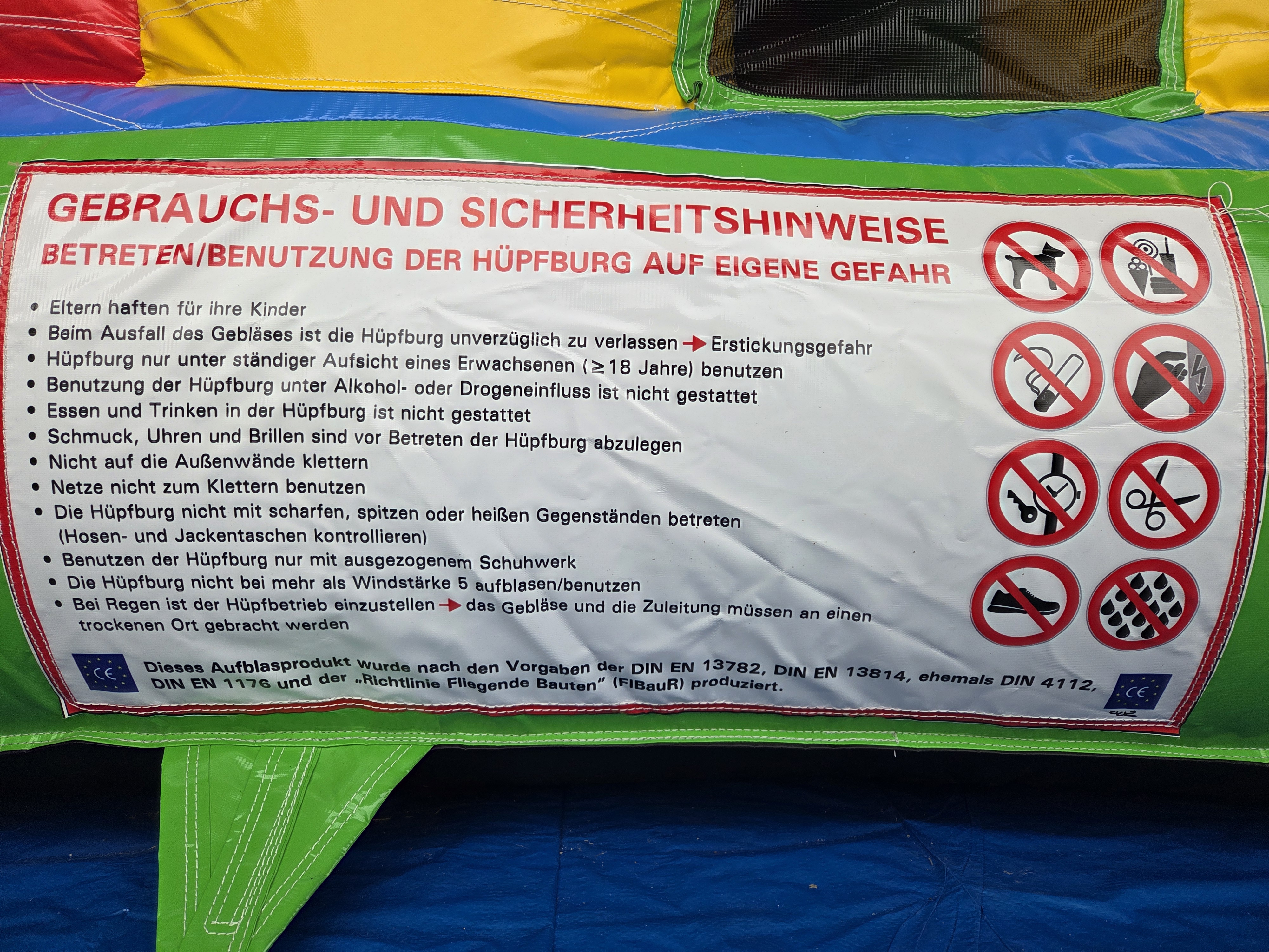 Sicherheitszertifikat und Regeln