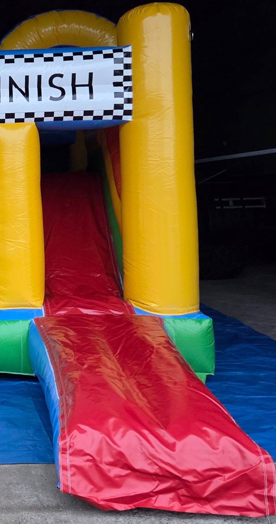 XXL Rutsche mit Finish Bogen